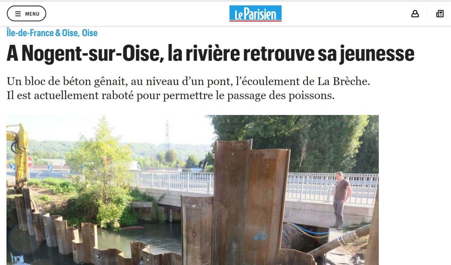 Article du Parisien sur Fudali