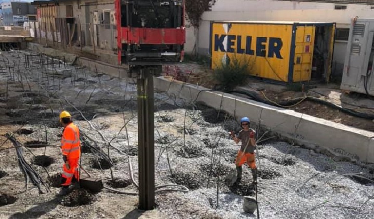 Mise en place de canules